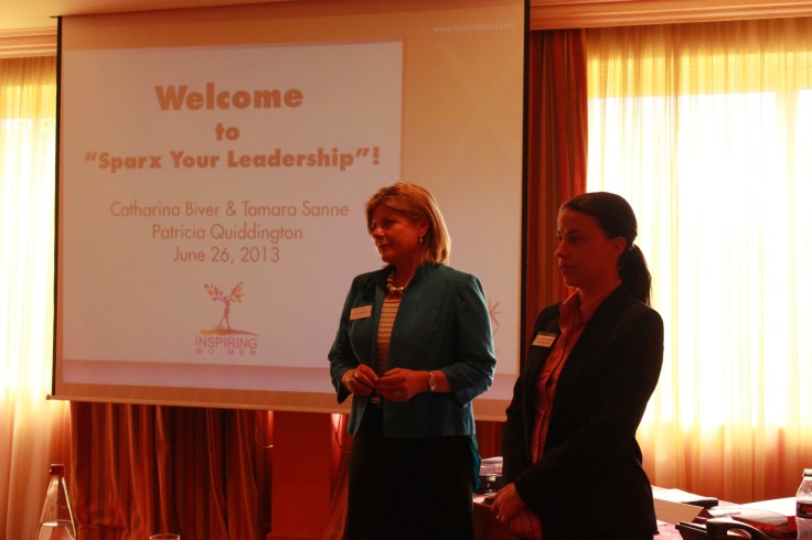 Tamara Sanne and Patricia Quiddington of the Sparx Factory