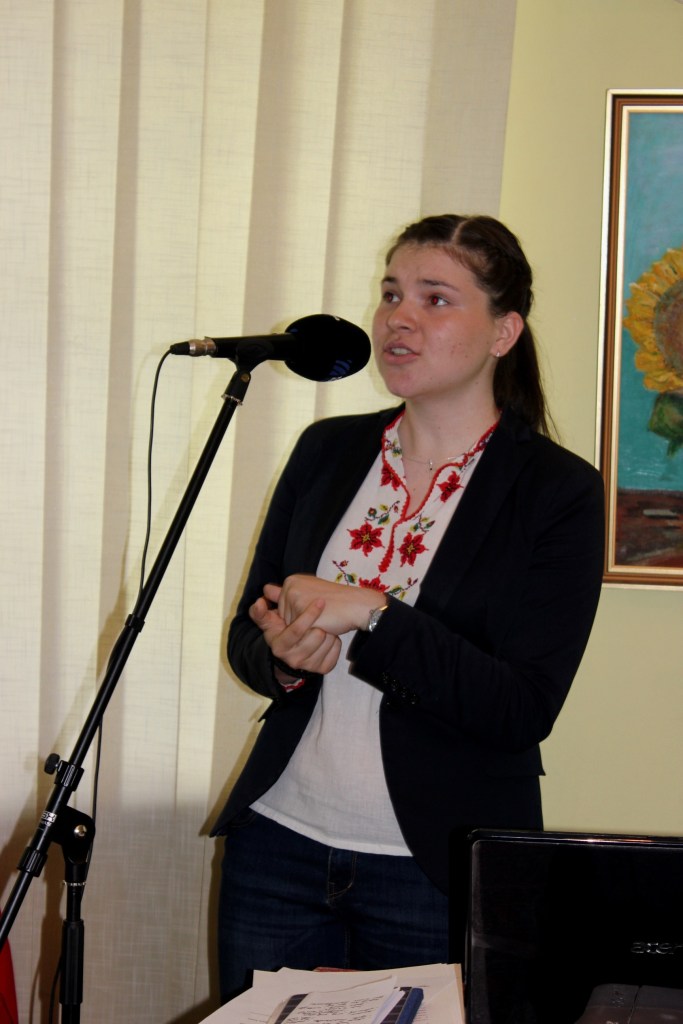 Andra Dobes, una dintre moderatoarele evenimentului