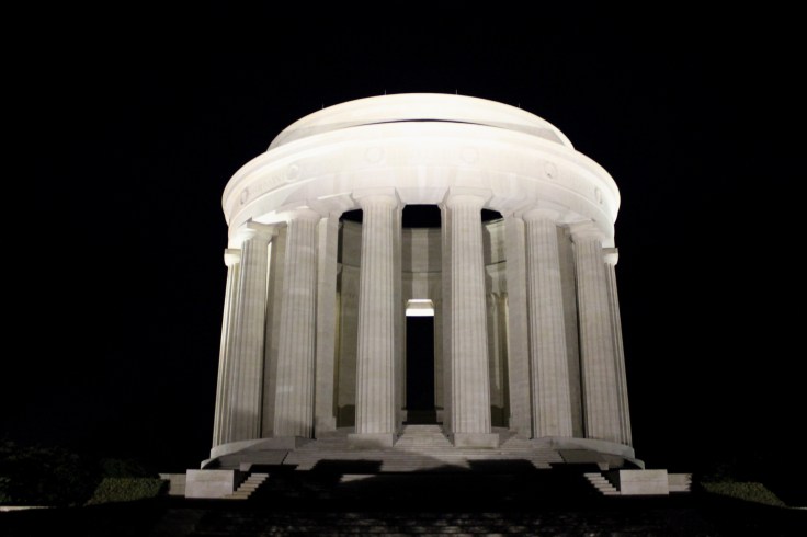 La Butte de Montsec, an American monument honouring American soldiers who fought in World War I