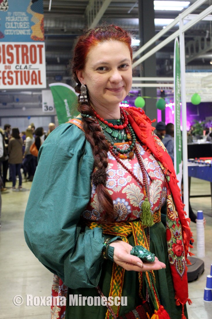 Russian Woman from Ural at Migration Festival